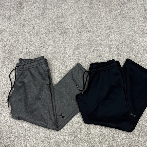 Under Armour Black and Gray Cold Gear Sweat pants - Picture 2 of 3